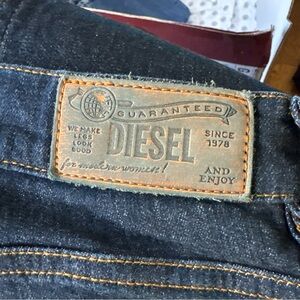 Diesel Women's Dark Blue Flare Jeans